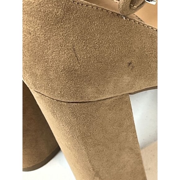Sun + Stone Faux Suede Platform High Heel Sandals Women’s 9.5 Tan - Picture 8 of 15